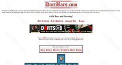 Desktop Screenshot of dartbars.com